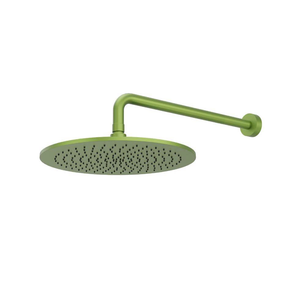 Isenberg By Flusso - 12'' Rain Head with 16'' Arm - Isenberg Green