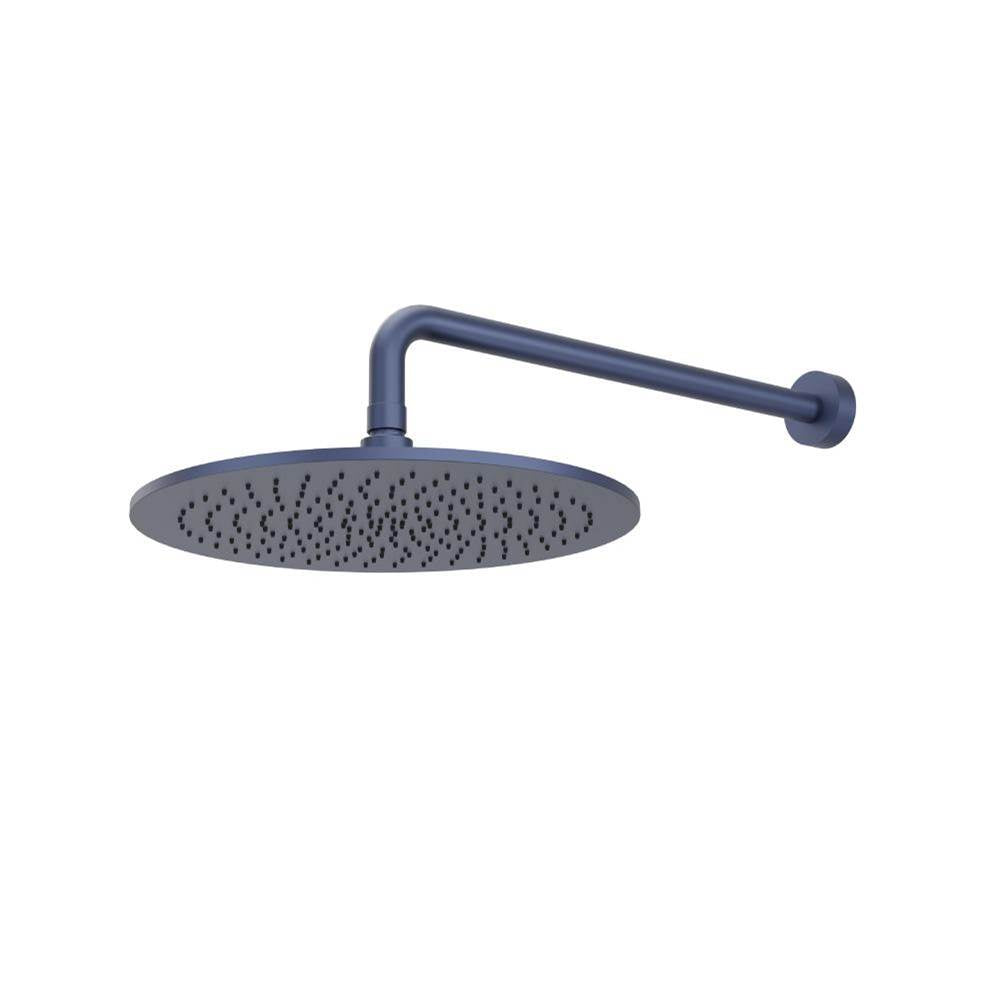 Isenberg By Flusso - 12'' Rain Head with 16'' Arm - Navy Blue