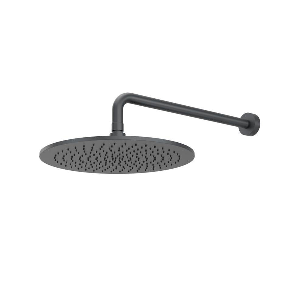 Isenberg By Flusso - 12'' Rain Head with 16'' Arm - Rock Grey