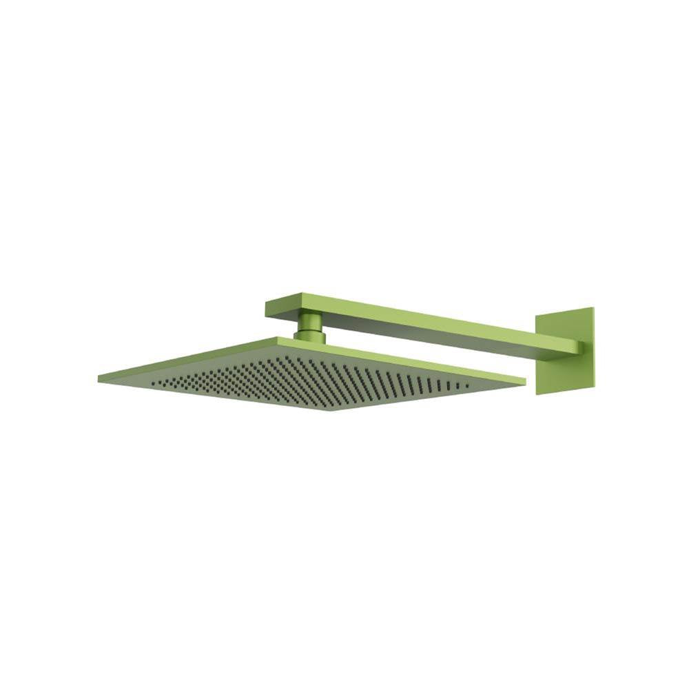 Isenberg By Flusso - 12'' Rain Head with 16'' Arm - Isenberg Green