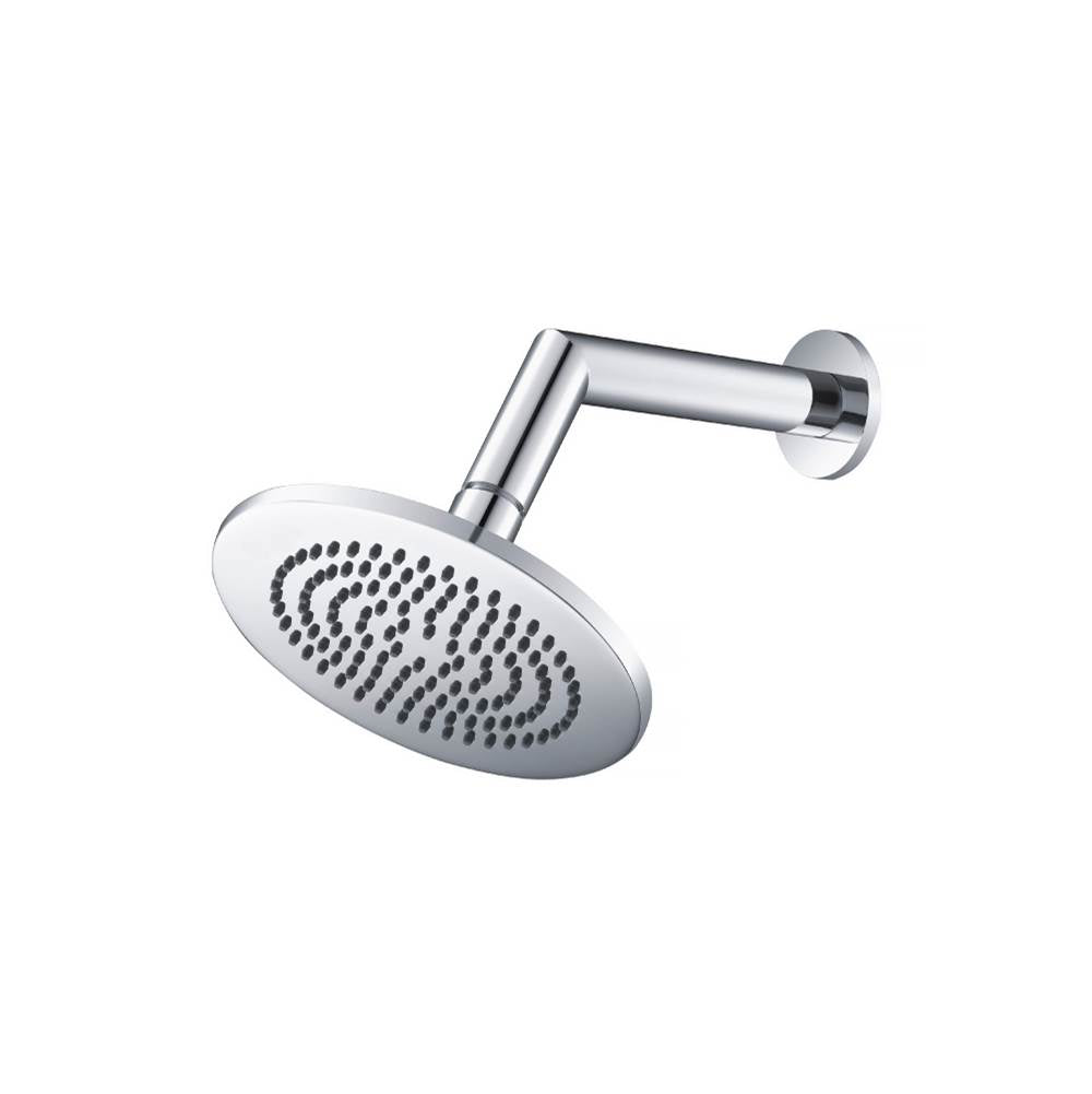Isenberg By Flusso - 6'' Rain Head with 7'' Arm - Polished Nickel PVD