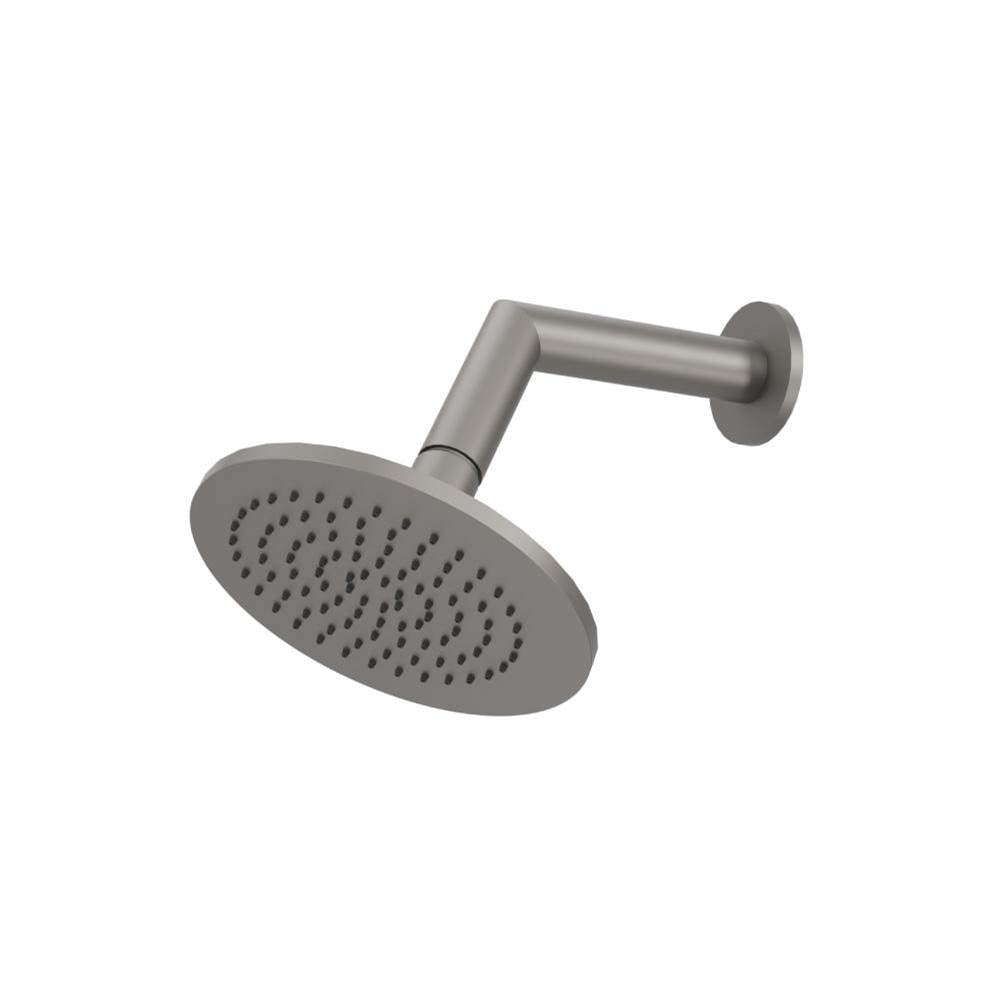 Isenberg By Flusso - 6'' Rain Head with 7'' Arm - Steel Grey