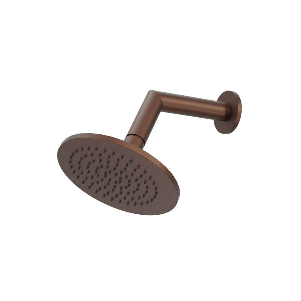Isenberg By Flusso - 6'' Rain Head with 7'' Arm - Vortex Brown