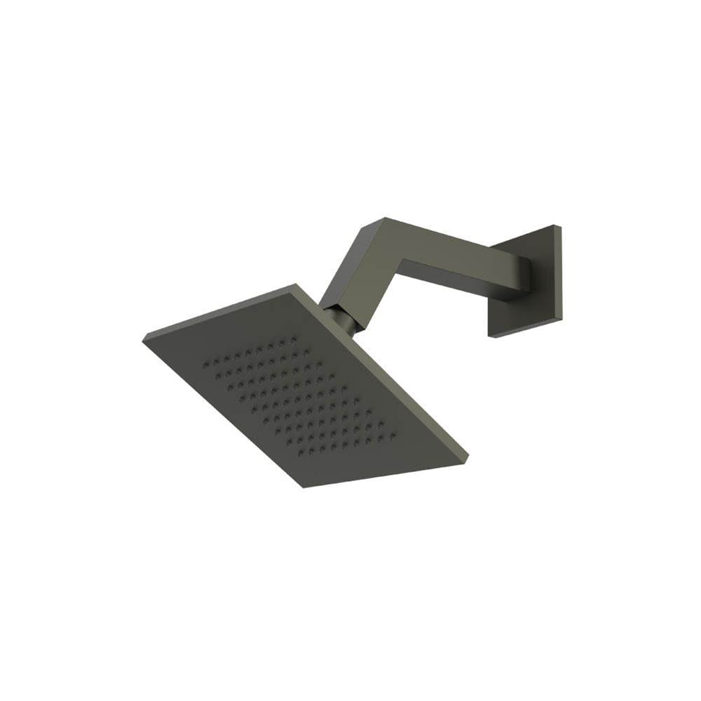 Isenberg By Flusso - 6'' Rain Head with 7'' Arm - Dark Green