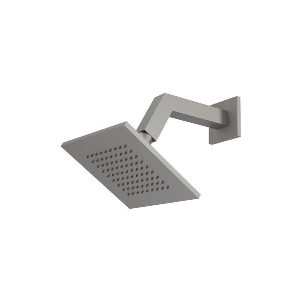 Isenberg By Flusso - 6'' Rain Head with 7'' Arm - Steel Grey
