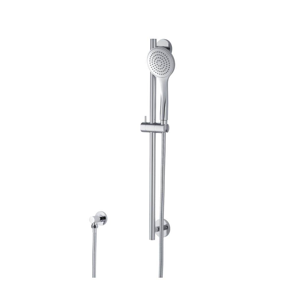 Isenberg By Flusso - Hand Shower Set with Slide Bar and Elbow - Matte Black