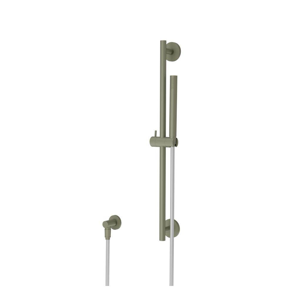 Isenberg By Flusso - Hand Shower Set with Slide Bar and Elbow - Army Green