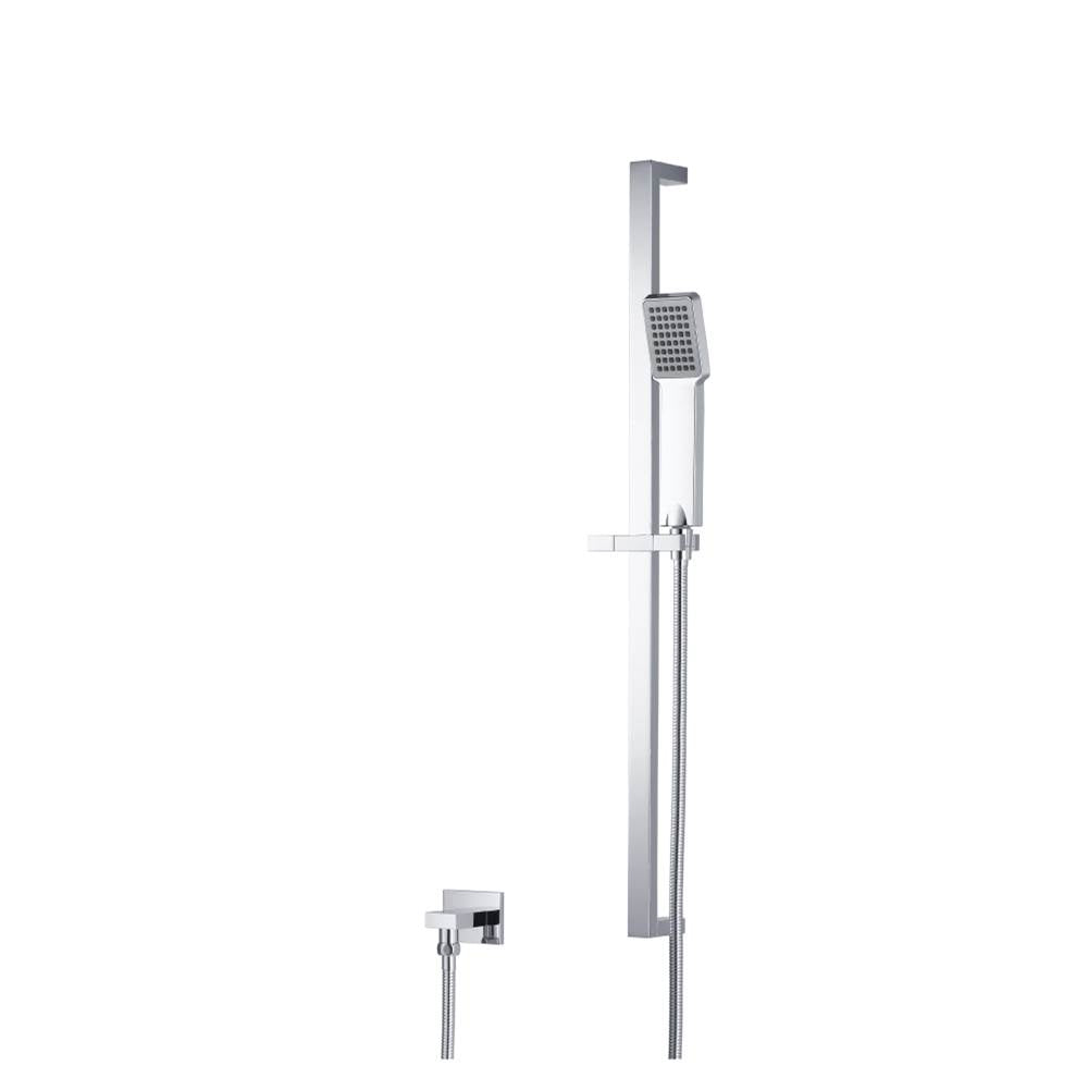 Isenberg By Flusso - Hand Shower Set with Slide Bar and Elbow - Matte Black
