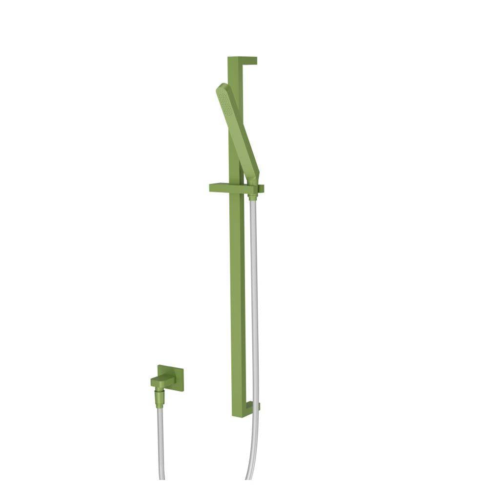 Isenberg By Flusso - Hand Shower Set with Slide Bar and Elbow - Isenberg Green