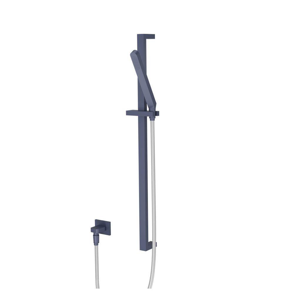 Isenberg By Flusso - Hand Shower Set with Slide Bar and Elbow - Navy Blue
