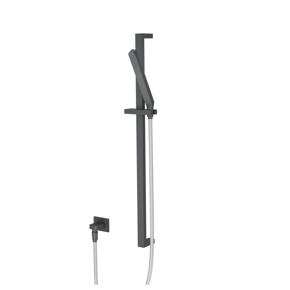 Isenberg By Flusso - Hand Shower Set with Slide Bar and Elbow - Rock Grey