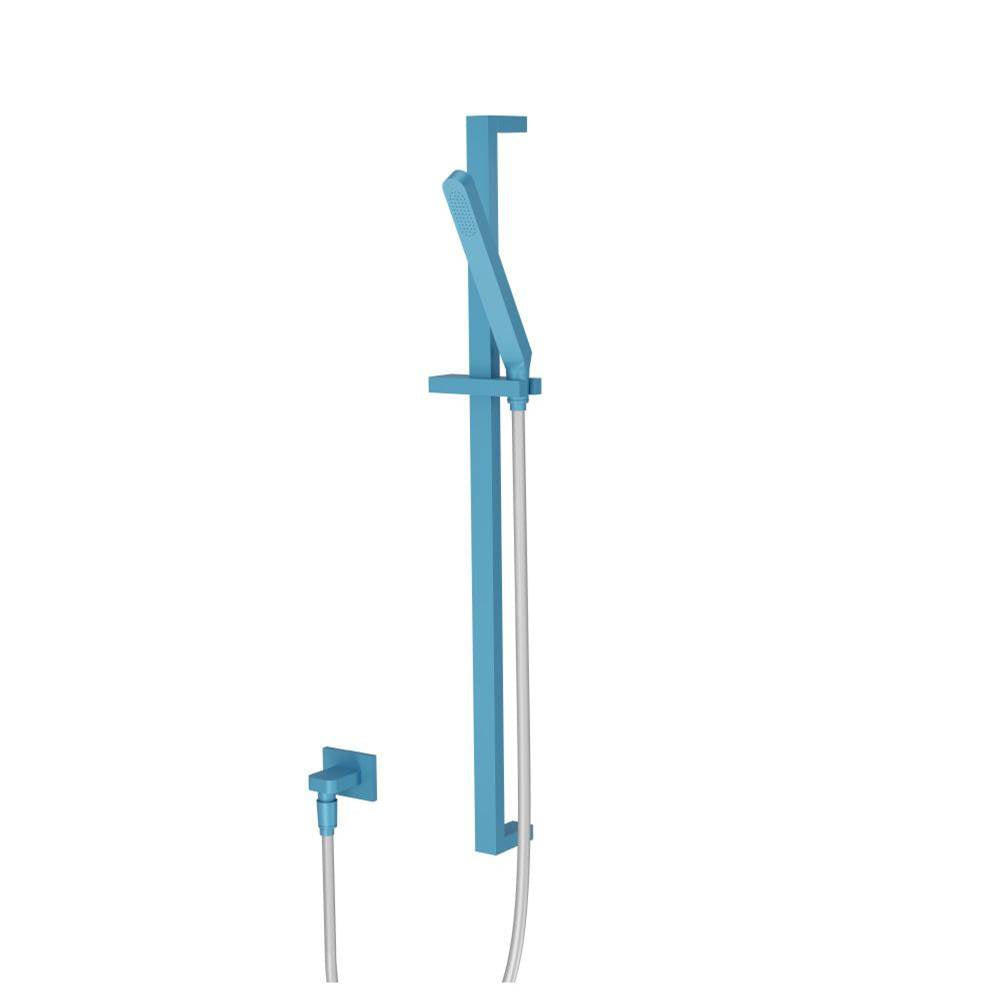 Isenberg By Flusso - Hand Shower Set with Slide Bar and Elbow - Sky Blue