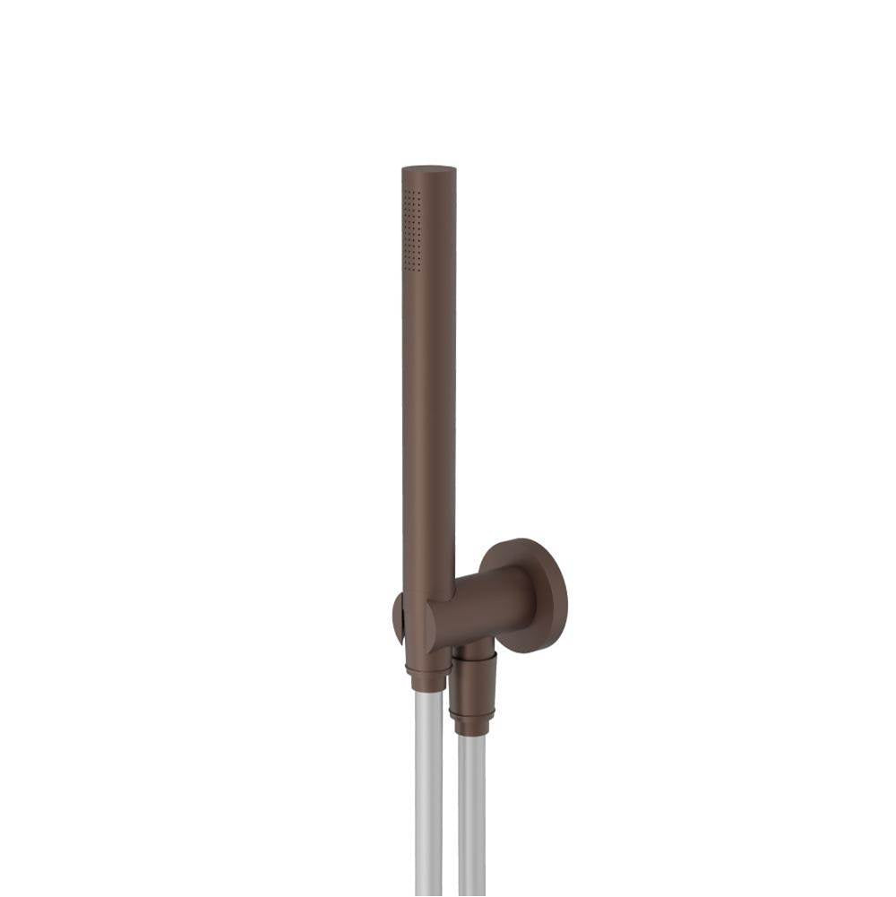 Isenberg By Flusso - Hand Shower Set with Holder and Elbow Combo - Vortex Brown