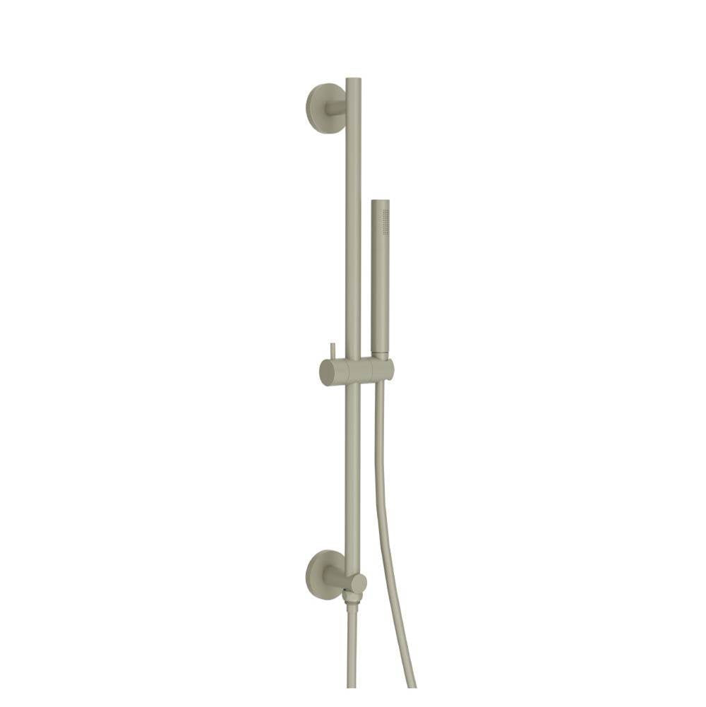 Isenberg By Flusso - Hand Shower Set with Slide Bar, Integrated Elbow & Hose - Light Verde