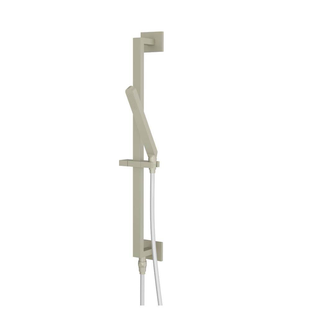 Isenberg By Flusso - Hand Shower Set with Slide Bar, Integrated Elbow & Hose - Light Verde