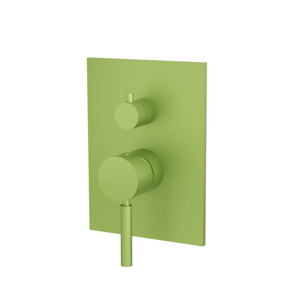 Isenberg By Flusso - Tub / Shower Trim With Pressure Balance Valve - 2-Output - Isenberg Green