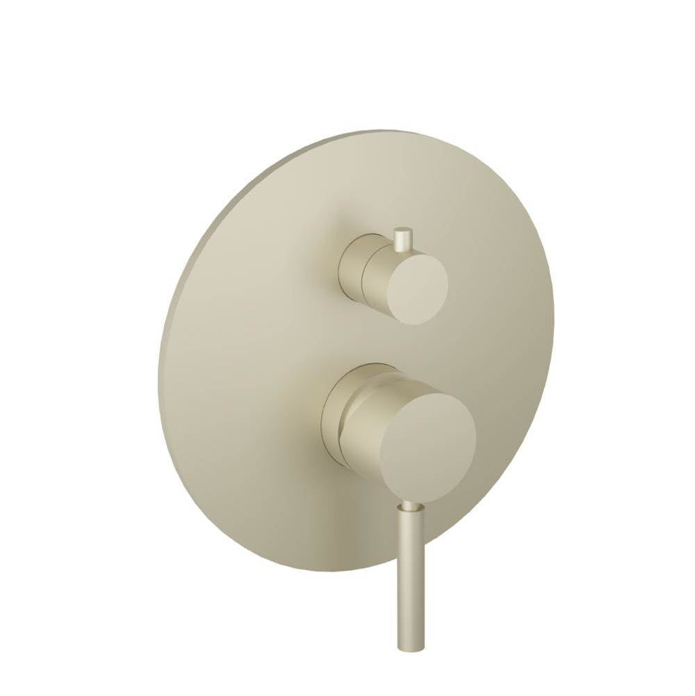 Isenberg By Flusso - Tub / Shower Trim With Pressure Balance Valve - 2-Output - Light Tan