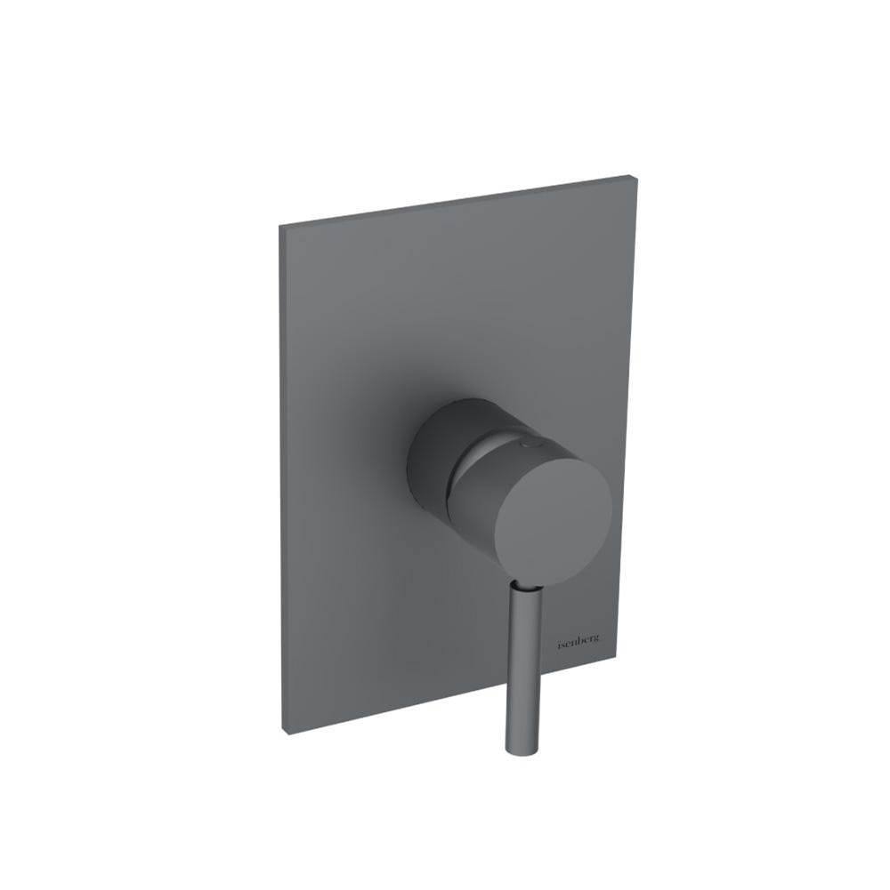 Isenberg By Flusso - Shower Trim With Pressure Balance Valve - Rock Grey
