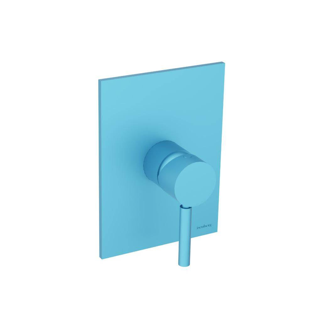 Isenberg By Flusso - Shower Trim With Pressure Balance Valve - Sky Blue