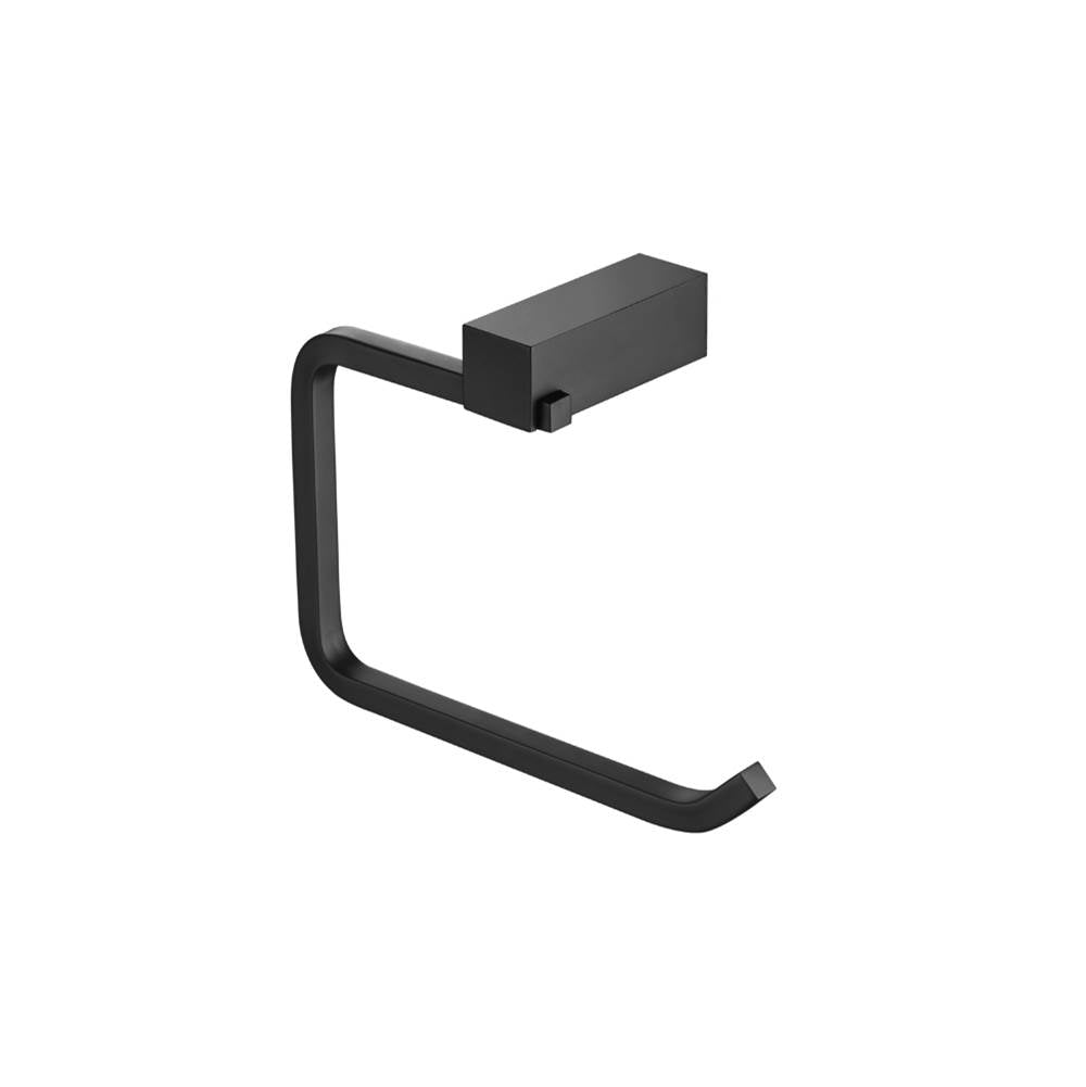 Isenberg By Flusso - Brass Toilet Paper Holder - Matte Black