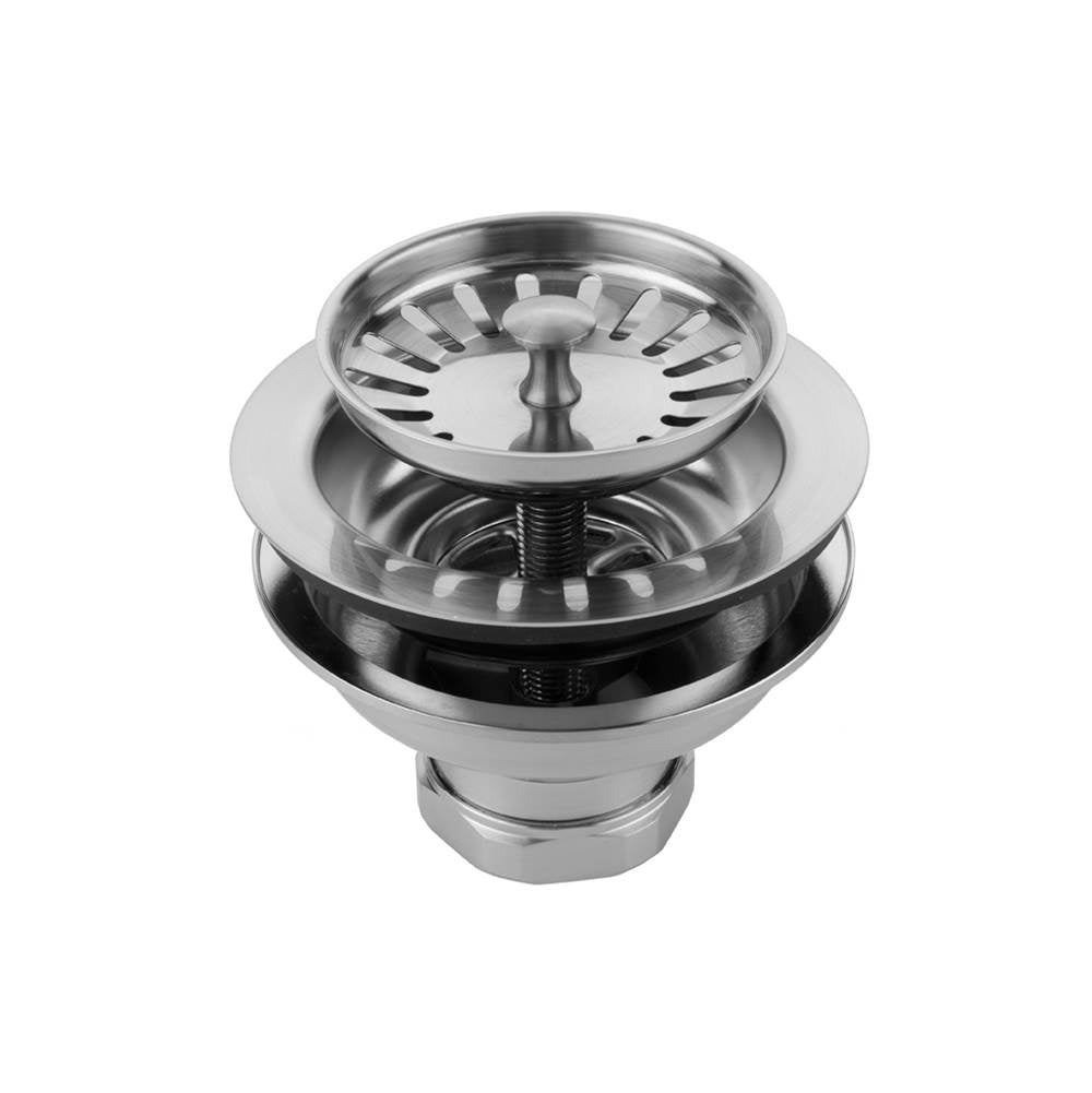 Jaclo - Adjustable Brass Strainer for Kitchen Sinks - White