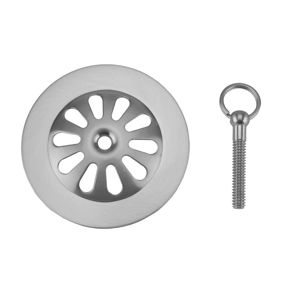 Jaclo - Old Style Tear Drop Tub Strainer - White