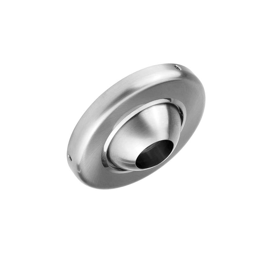 Jaclo - Angled/Sloped Adjustable Ceiling Escutcheon - White