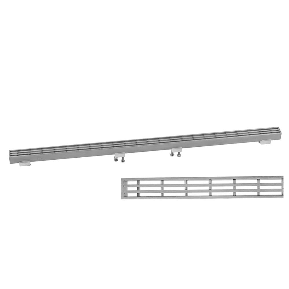 Jaclo - Slim 36'' Channel Drain Bar Grate - Polished Stainless