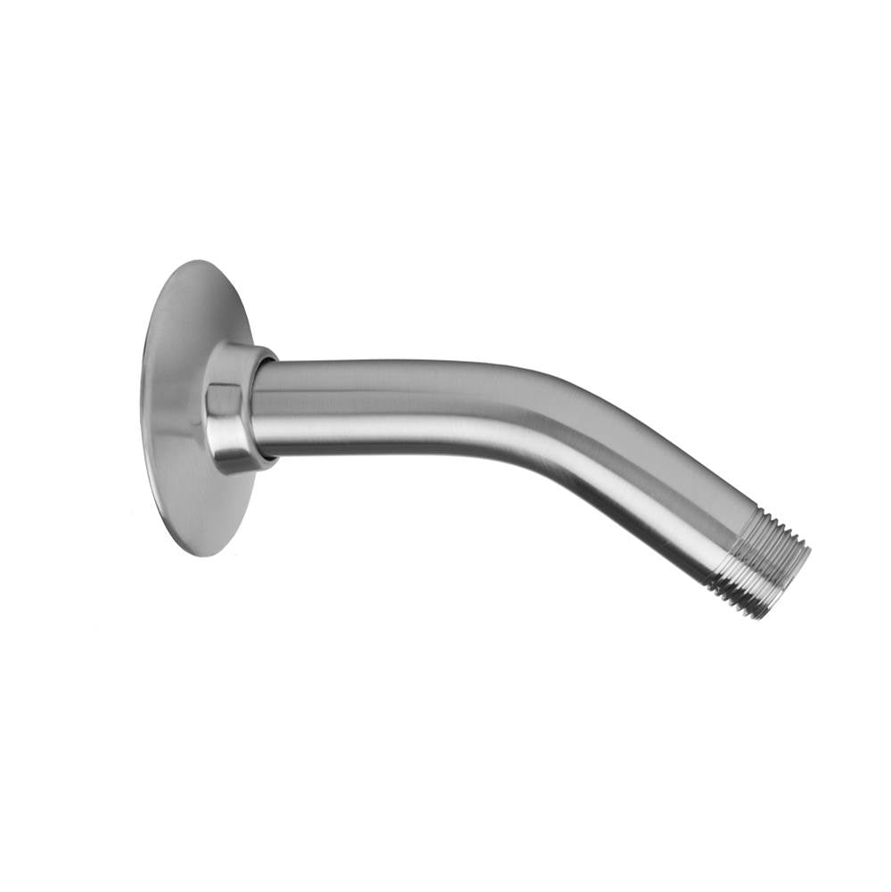 Jaclo - 8'' 45° Brass Showerarm with Standard Escutcheon - Satin Nickel
