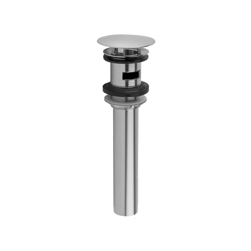 Jaclo - Stationary Round Lavatory Drain with Overflow - White
