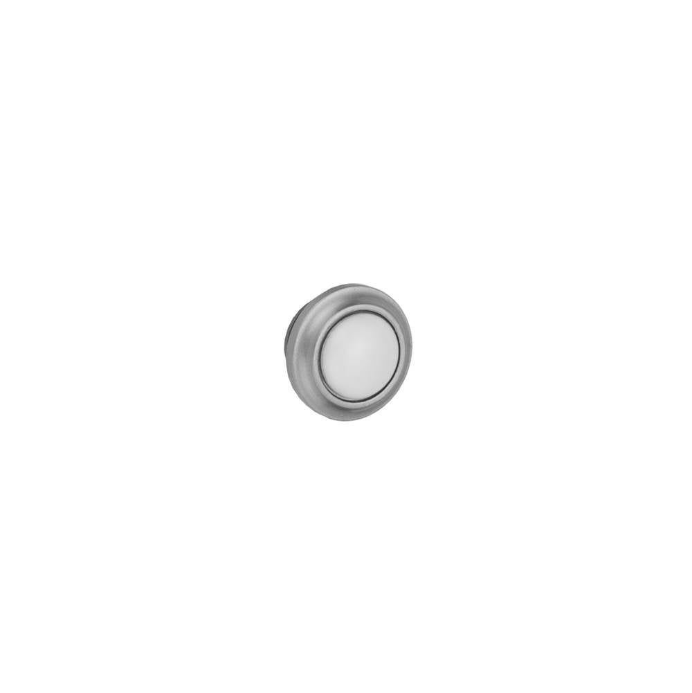 Jaclo - Blank Porcelain Button for 9830-x and 692- Handles - White