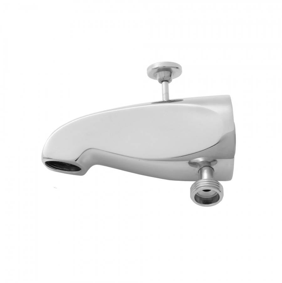 Jaclo - Brass Diverter Tub Spout with Handshower Outlet - Satin Cooper