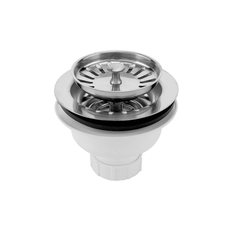 Jaclo - Adjustable Lutz Sink Strainer for Kitchen Sinks - Satin Cooper