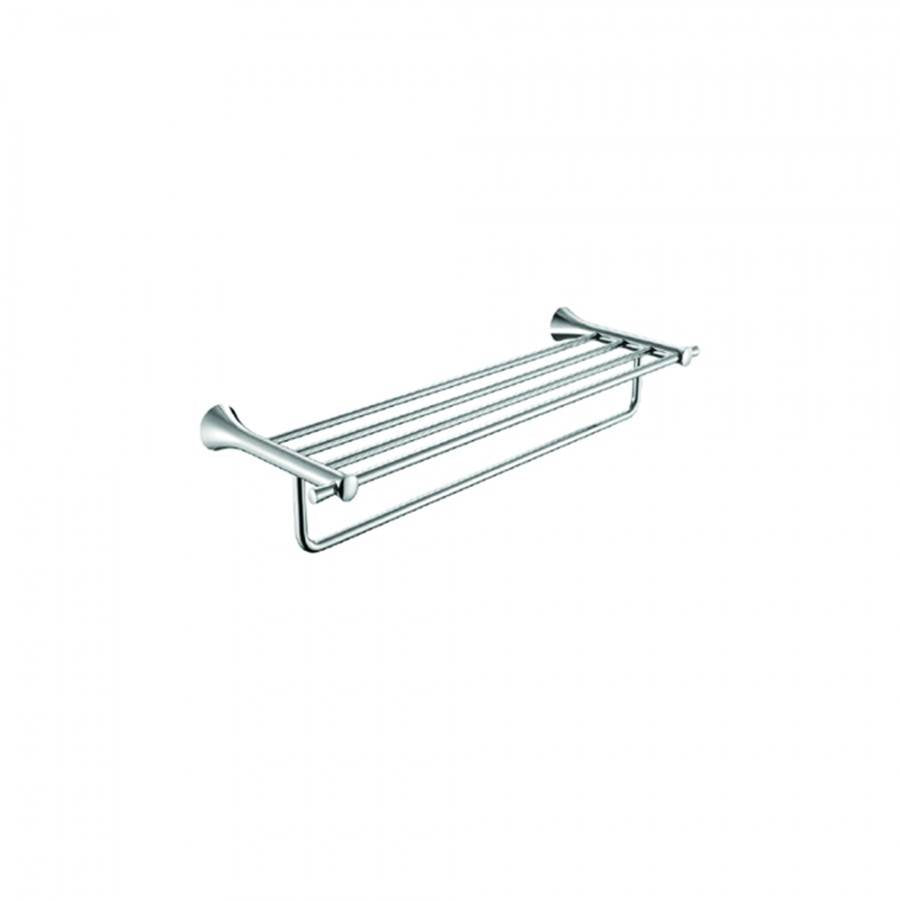 Jaclo - Cranford Towel Rack Shelf - Satin Nickel