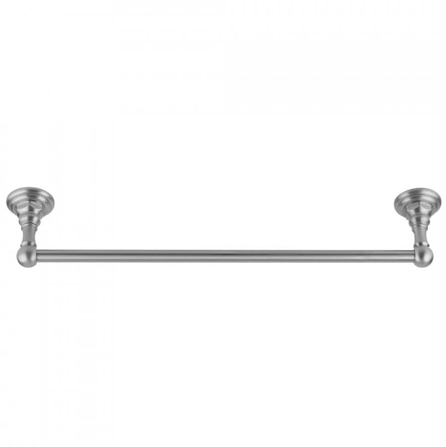 Jaclo - 24'' Roaring 20's / Westfield Towel Bar - Unlacquered Brass