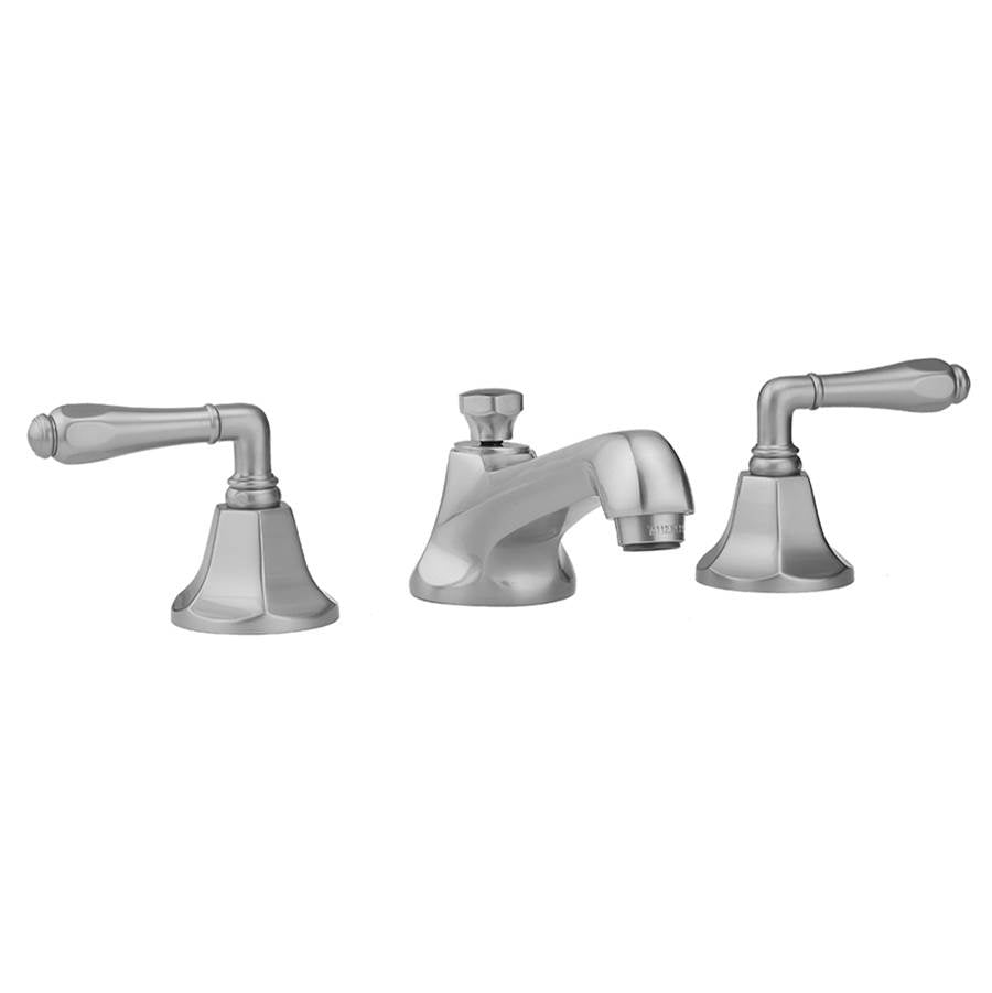 Jaclo - Astor Faucet with Smooth Lever Handles- 0.5 GPM - Satin Cooper