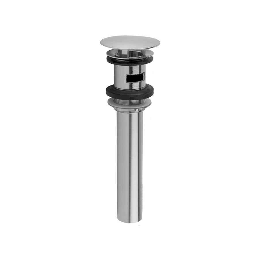 Jaclo - Stationary Round Lavatory Drain with Overflow - Satin Cooper