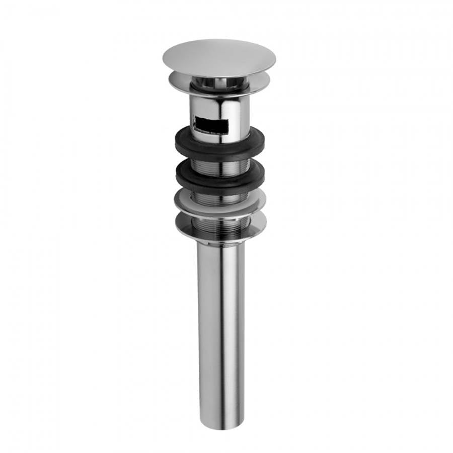 Jaclo - Stationary Round Lavatory Drain with Overflow - Satin Cooper