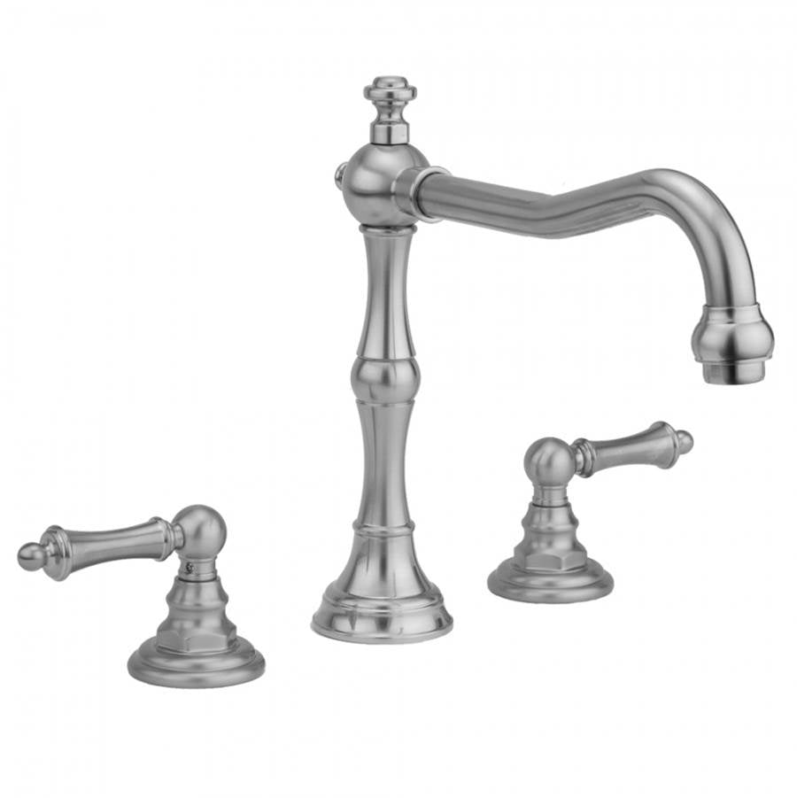 Jaclo - Roaring 20's Roman Tub Set with Ball Lever Handles - Satin Cooper