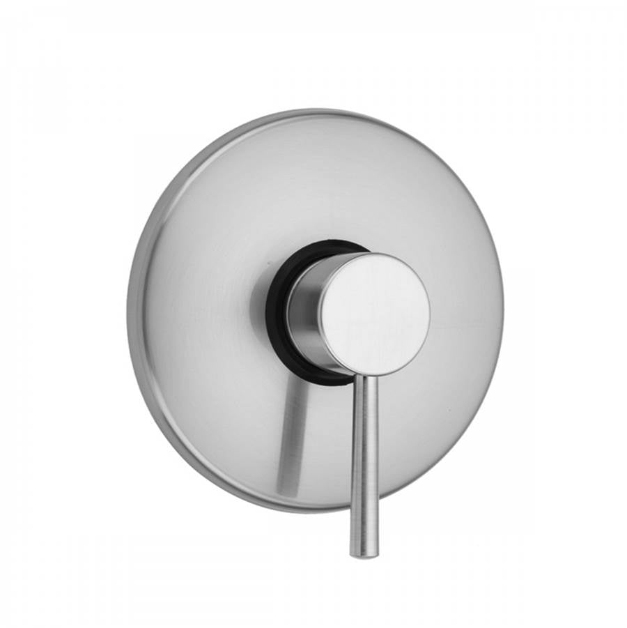 Jaclo - Round Plate With Round Lever Trim For Pressure Balance Valve (J-PBV) - Satin Cooper