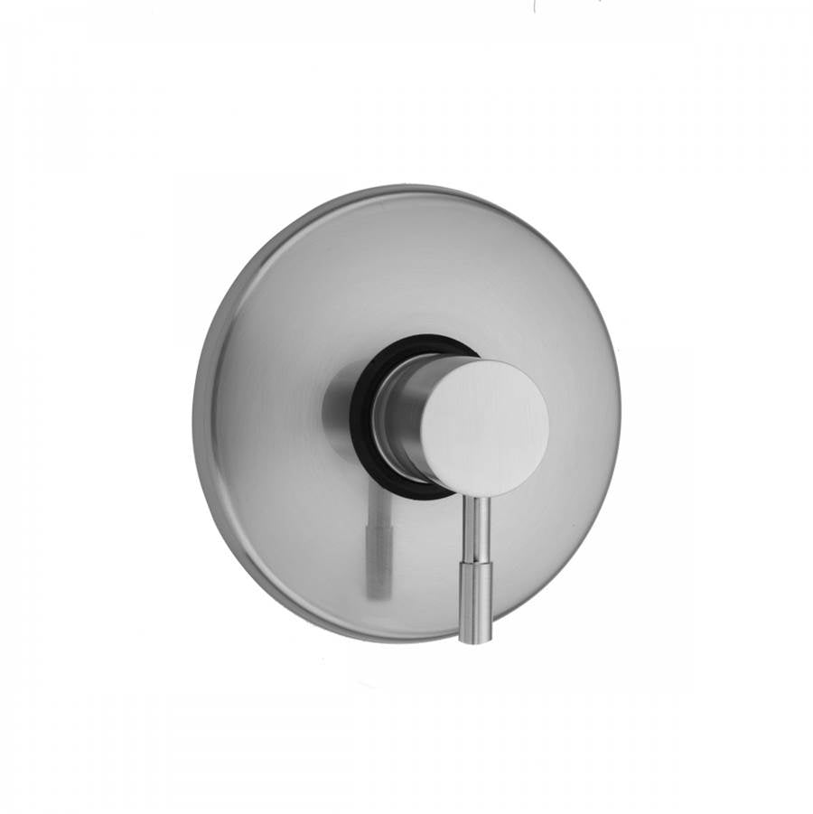 Jaclo - Round Plate With Contempo Round Lever Trim For Pressure Balance Cycling Valve (J-CSV) - Satin Cooper