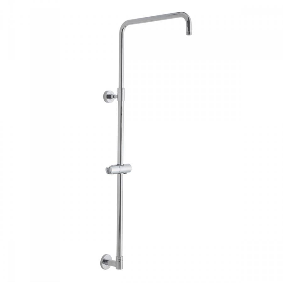 Jaclo - Subway Line 90° Exposed Pipe with Handheld Slider - No Diverter - Vintage Bronze