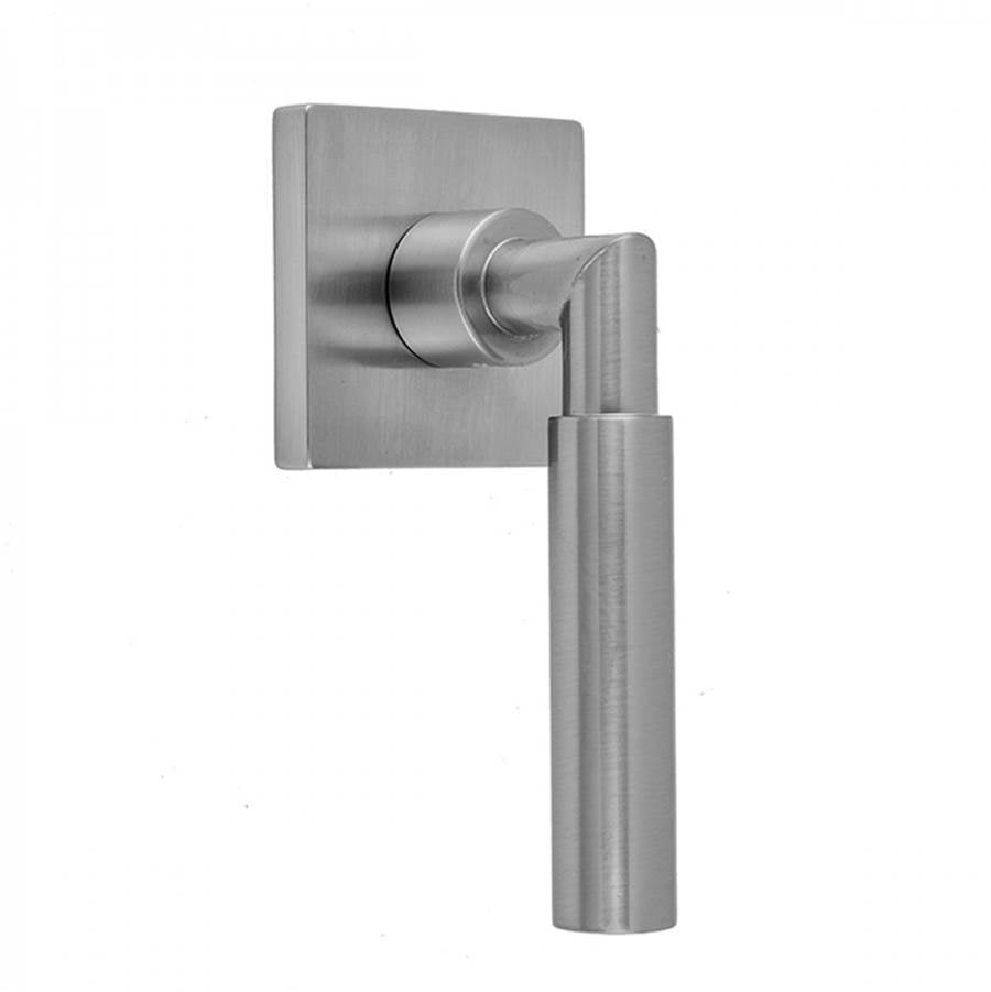 Jaclo - Contempo Hub Base Lever with Square Escutcheon Trim for Exacto Volume Controls and Diverters (J-VC34 / J-VC12 / J-20682 / J-20686 / J-20688 / J-20687 / J-20689) - Satin Cooper