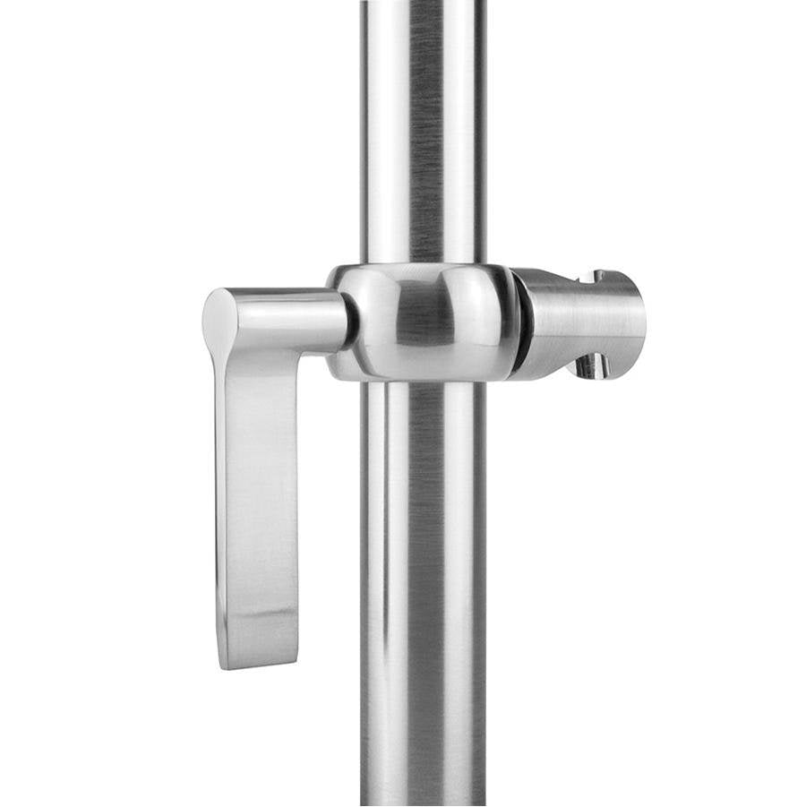 Jaclo - Lila Lever Grab Bar Handshower Slider - White