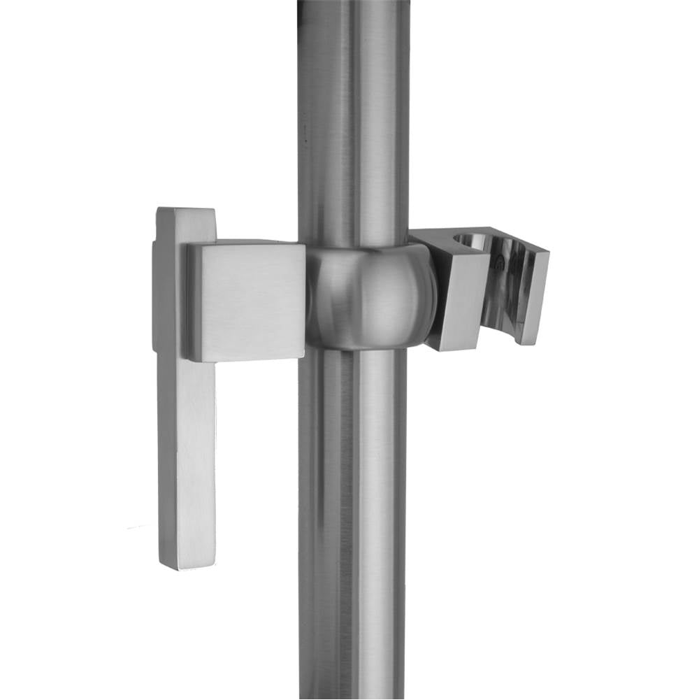 Jaclo - Cubix Lever Grab Bar Handshower Slider - White