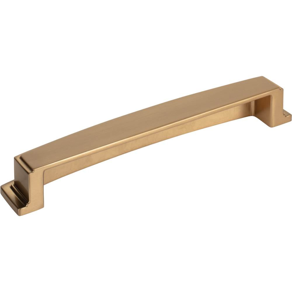 160 mm Center Satin Bronze Square-to-Center Square Renzo Cabinet Cup Pull
