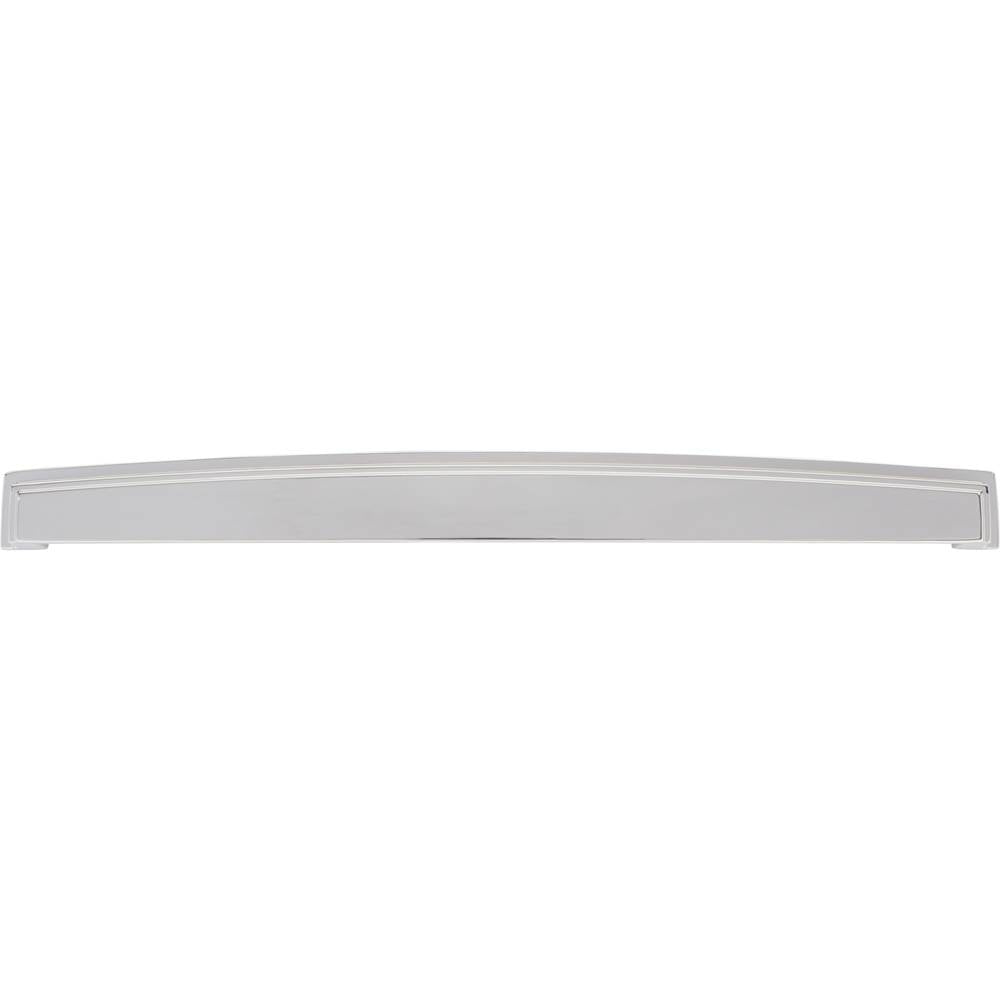 305 mm Center Polished Chrome Square-to-Center Square Renzo Cabinet Cup Pull