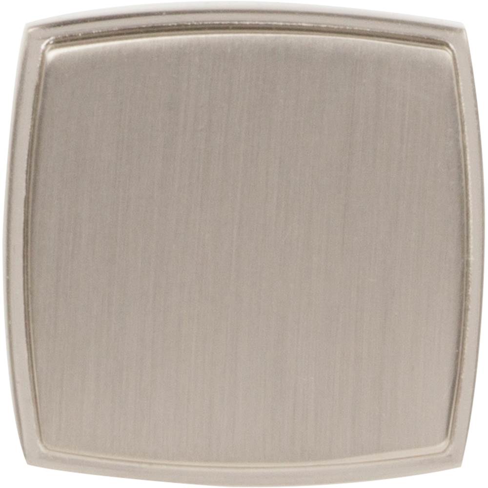 1-1/4'' Overall Length Satin Nickel Square Renzo Cabinet Knob
