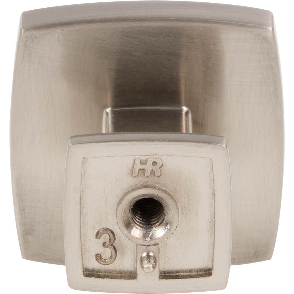 1-1/4'' Overall Length Satin Nickel Square Renzo Cabinet Knob