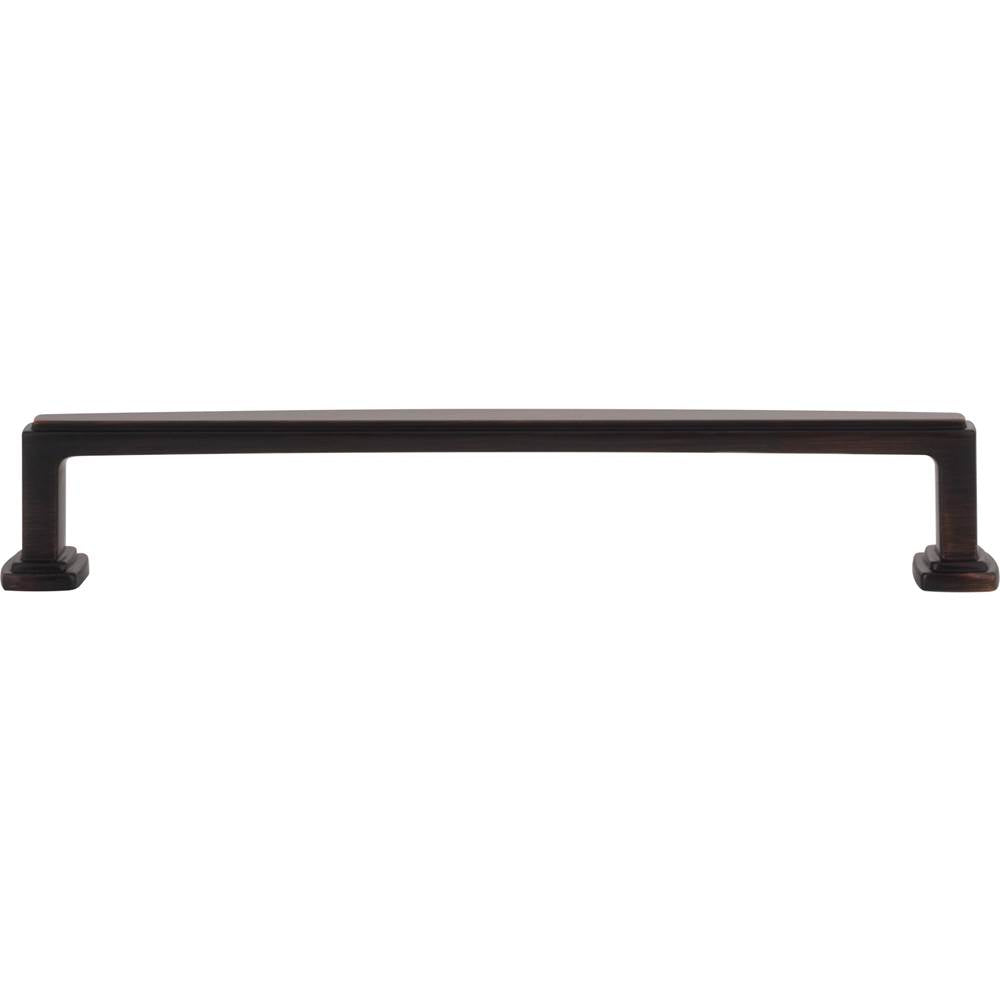160 mm Center-to-Center Brushed Gold Richard Cabinet Pull
